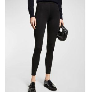Vince NEW NWT Black Structured Leggings